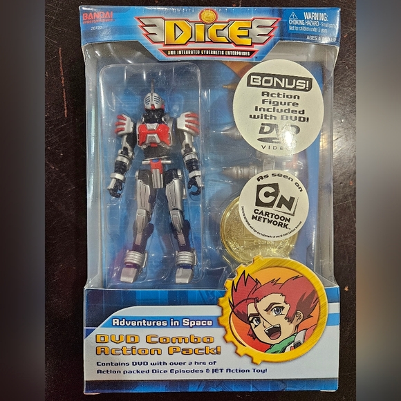 DICE DVD and Action Figure - Picture 1 of 7